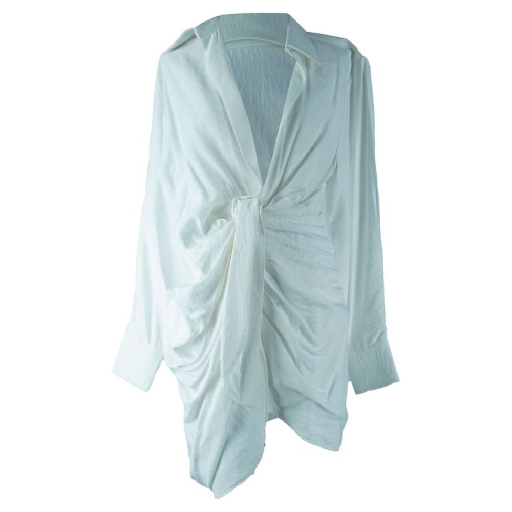 Jacquemus White Bahia Sash Dress